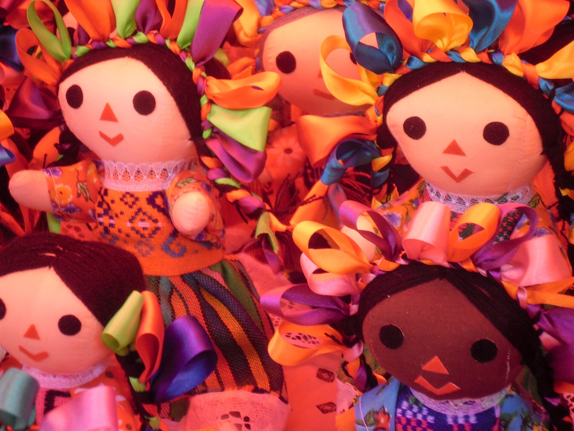 Muñecas Lele artesanales hechas a mano en Amealco