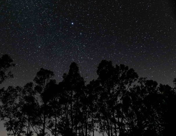 cielo estrellado de amealco visto desde las cabañas del tio tavo